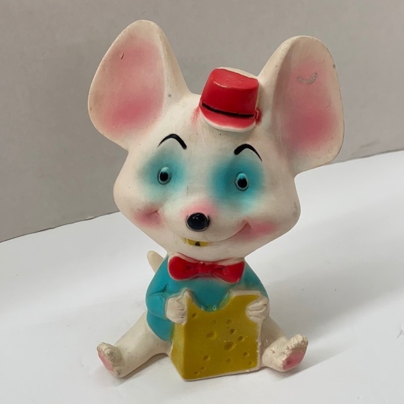 Vintage 1960’s Alan Jay Clarolyte Squeaky Mouse - Picture 1 of 6